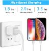 Picture of 4-Pack USB Wall Charger,2.1A Dual Port USB Cube Power Adapter Wall Charger Plug Charging Block Cube for Phone 8/7/6