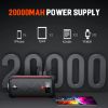 Picture of Car Jump Starter, 2000A Peak Lithium Jump Starter Battery Pack for Up to 9L Gas or 7L Diesel Engine, Safe 12V Portable Battery Starter Power Pack with LED Screen &amp; LED Light